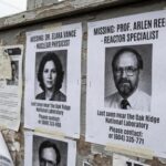 WATCH: Dead Scientist PREDICTED Her Own Murder…. Bulletin board displaying missing person posters for two professionals