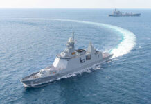 Cartel Boats ERUPT — Pentagon Won’t Show Proof Warships maneuvering at sea, leaving a white wake.