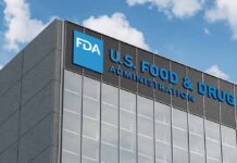 FDA building with U.S. Food & Drug Administration sign.