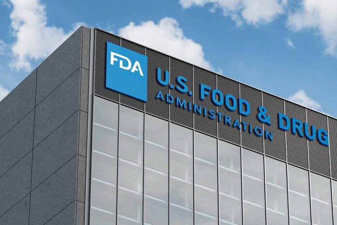 FDA building with U.S. Food & Drug Administration sign.